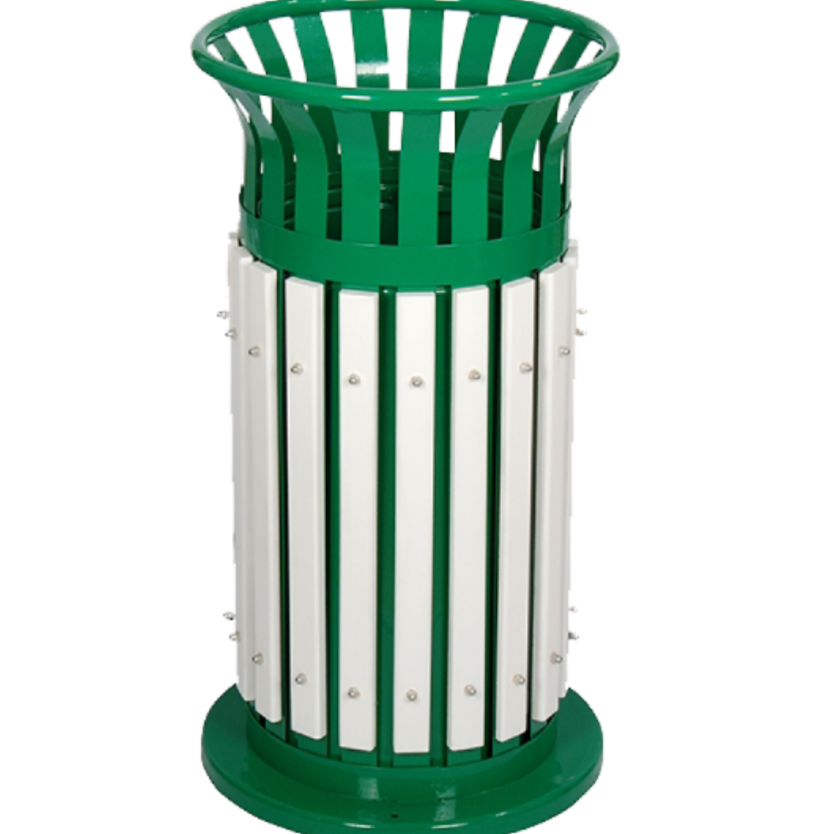 AB-501 Wood Open Space Trash Can product logo