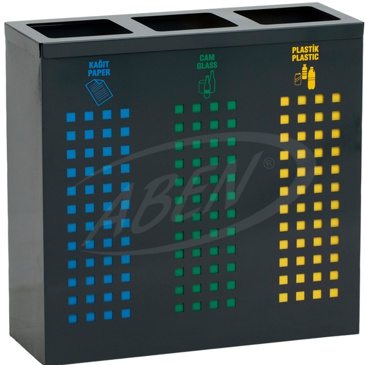AB-723 3'Part Recycle Bin