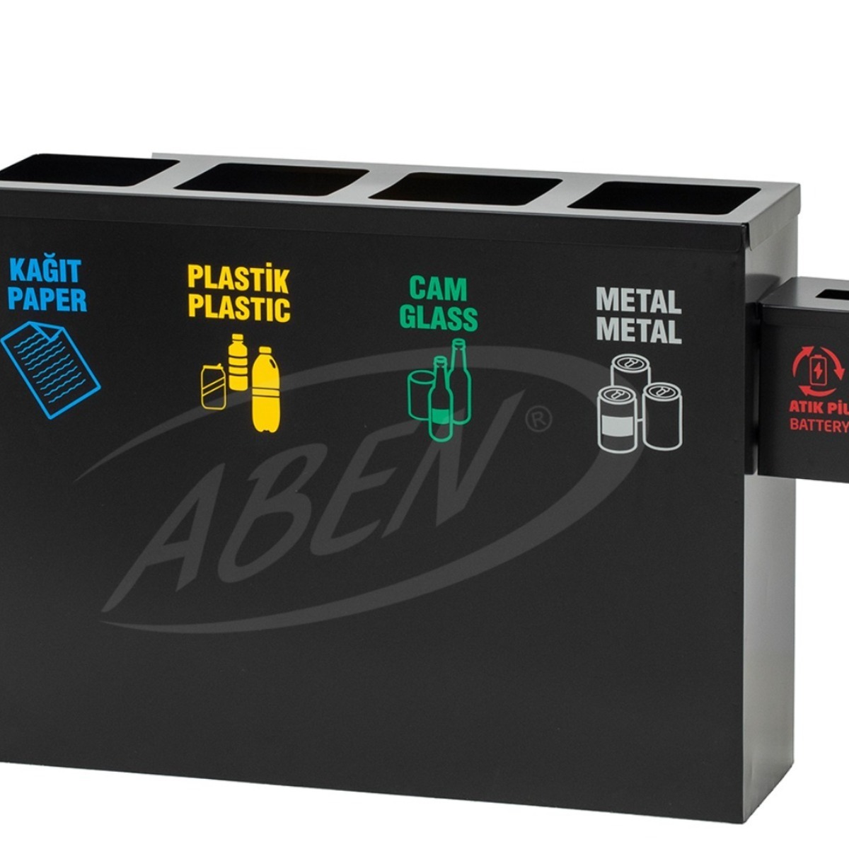 AB-702 4’Part Recycle Bin + Battery Box adlı ürünün logosu