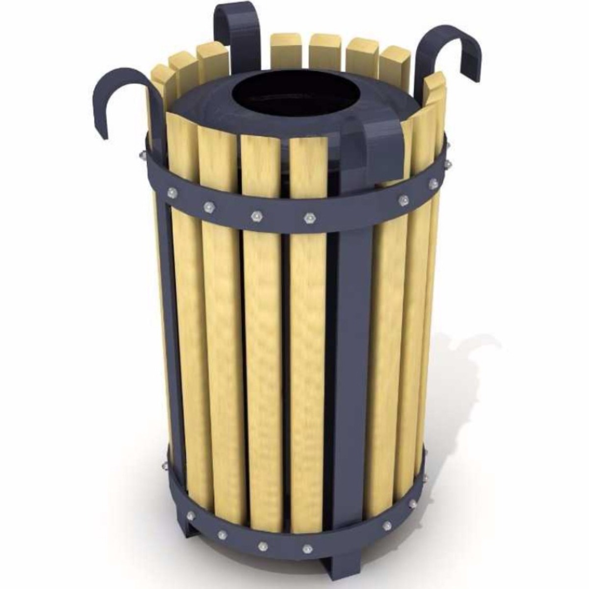 AB-503 Wood Open Space Trash Can adlı ürünün logosu
