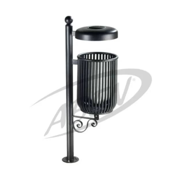 AB-619 Dekoratif Dış Mekan Park ve Bahçe Çöp Kutusu-Tiffany