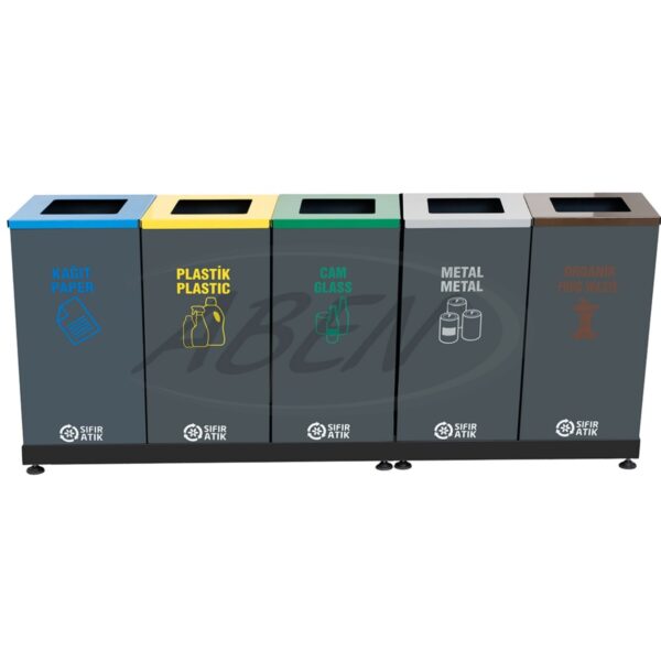 AB-850 5'Lİ BOYALI SIFIR ATIK ÜNİTESİ